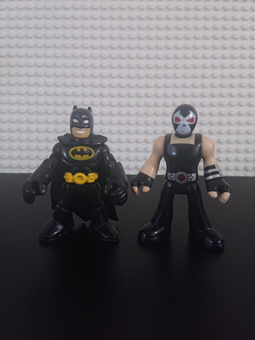 2008 2012 DC Comics - Batman And Bane 3" Mini Action Figure Lot